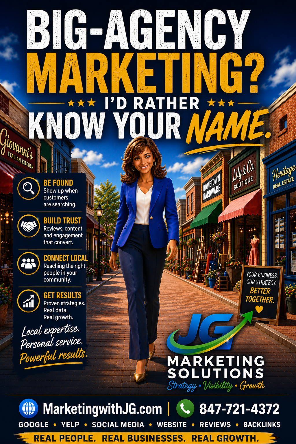 Big-agency marketing? I'd rather know your name.