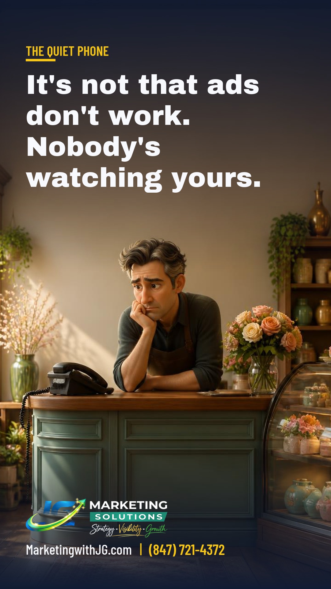 It's not that ads don't work. Nobody's watching yours.