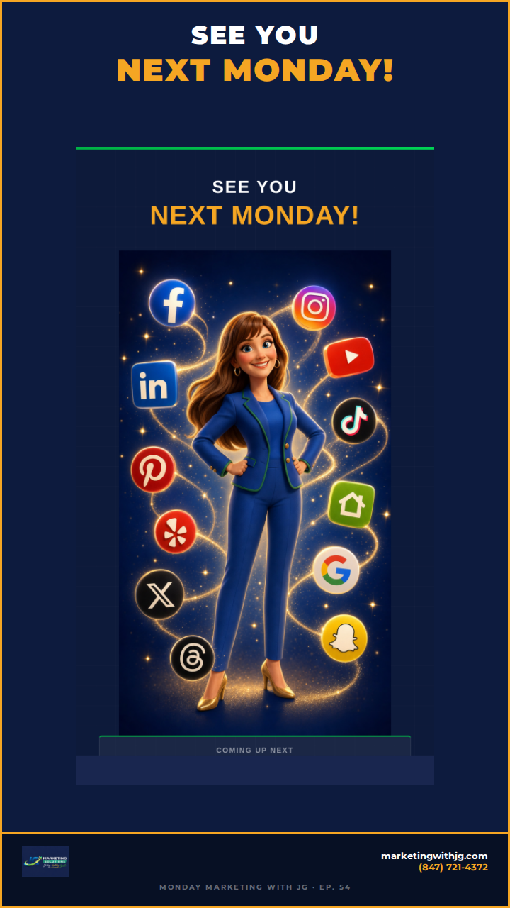 Monday Marketing with JG