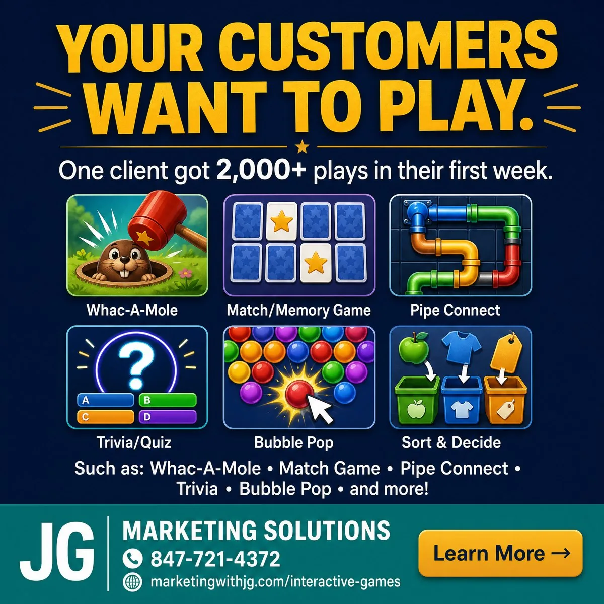 Google search & display — interactive games